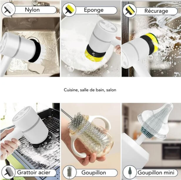 Kura, la brosse électrique ultra nettoyante.