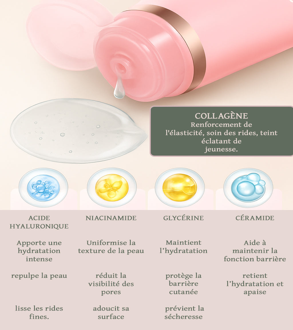 OMAÉ- MASQUE DE NUIT AU COLLAGÈNE, LA SKIN CARE CORÉENNE RÉPARATRICE ET REPULPANTE