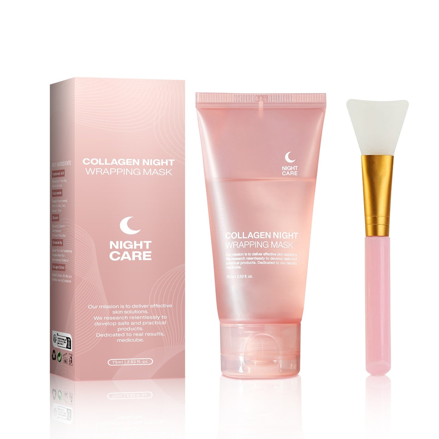 OMAÉ- MASQUE DE NUIT AU COLLAGÈNE, LA SKIN CARE CORÉENNE RÉPARATRICE ET REPULPANTE
